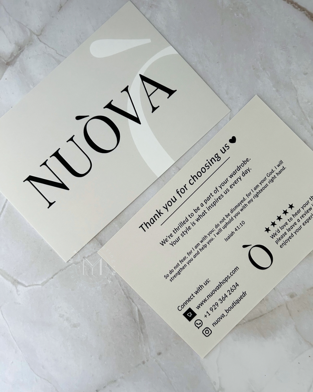 Premium Thank You Cards