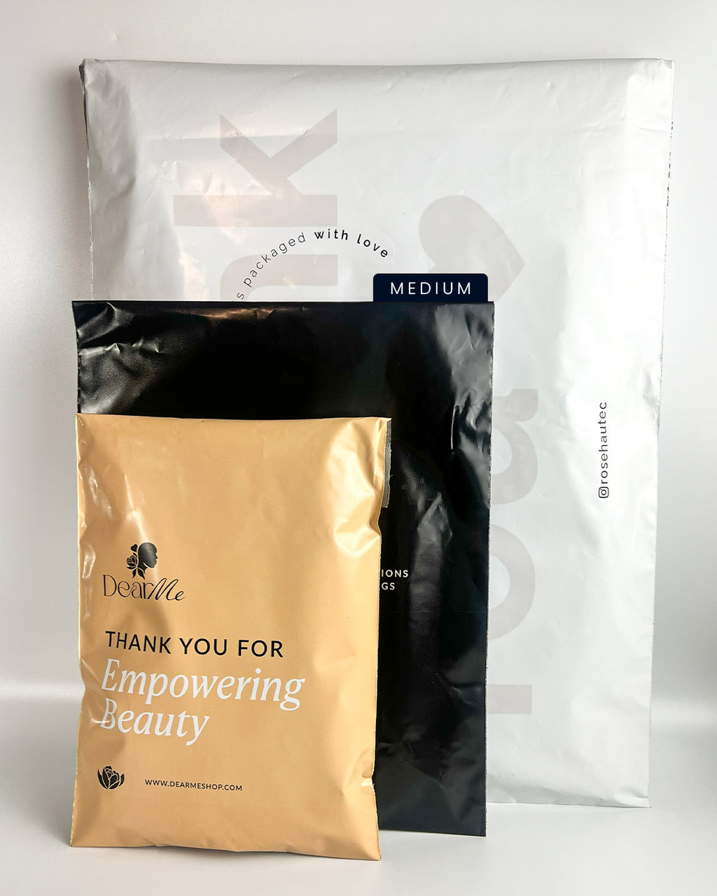 Custom Poly Mailers (Medium 10” × 13”)