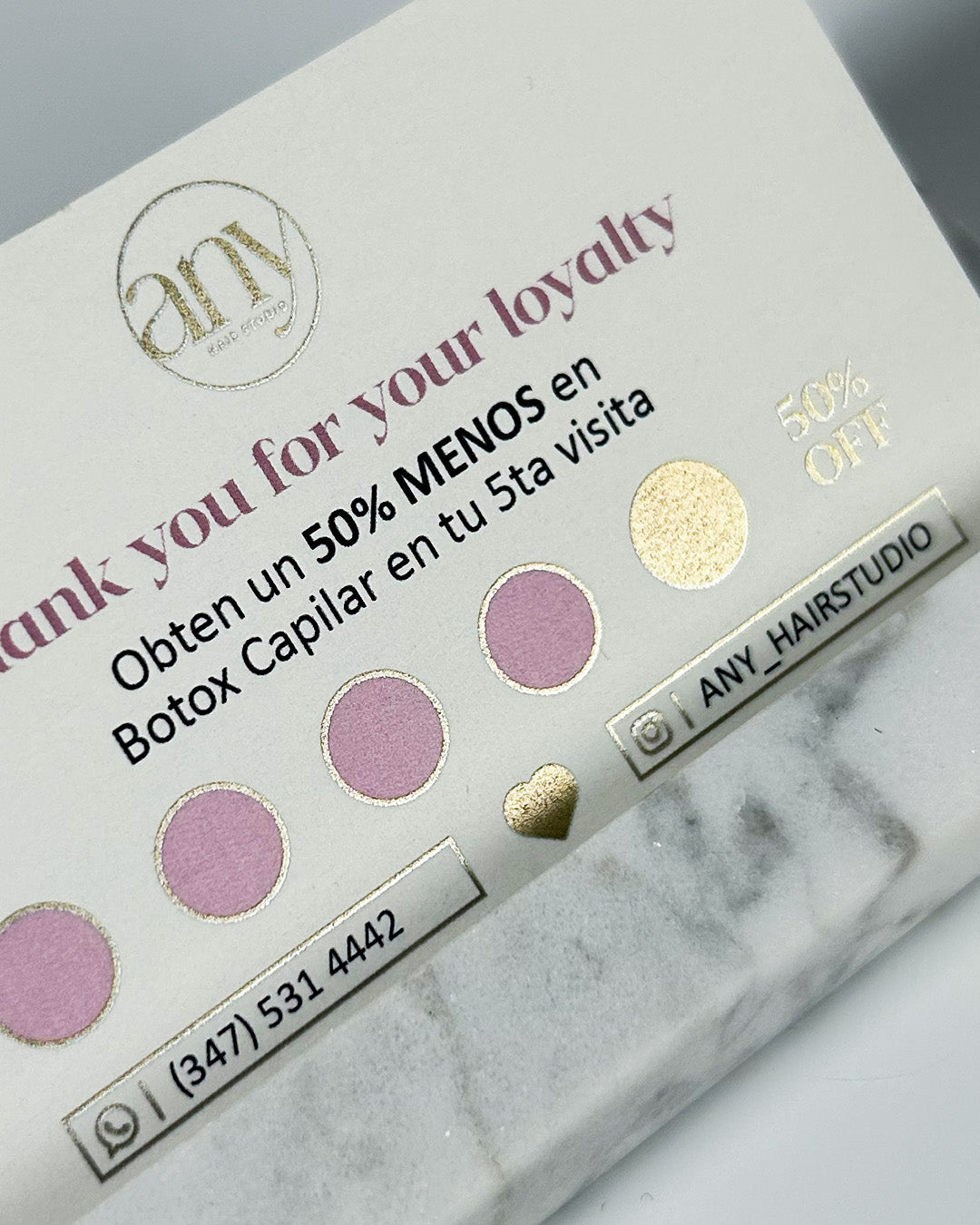 Fat Metallic Foil Cards