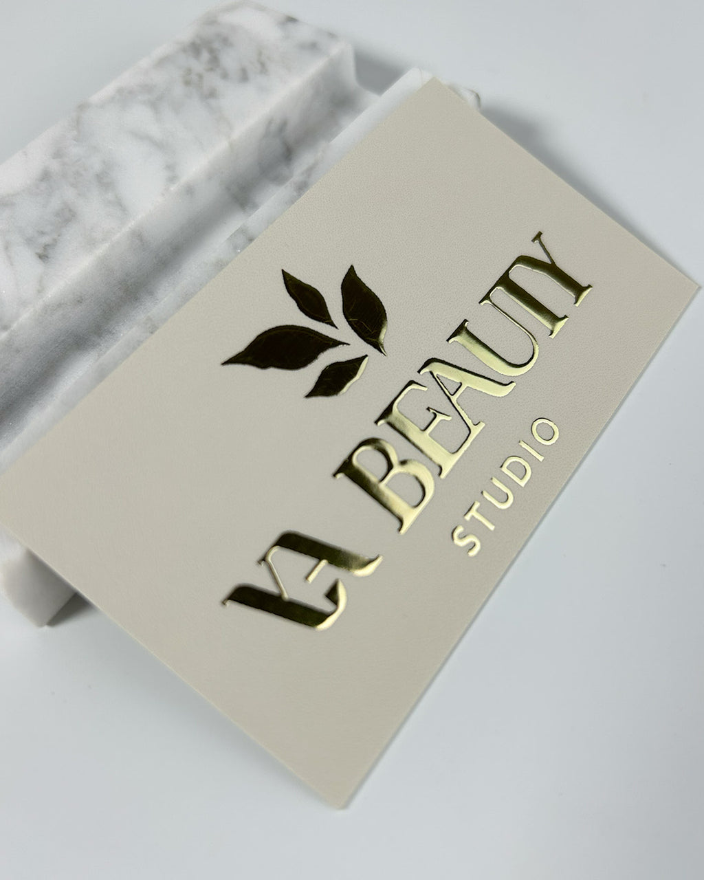 Luxury Metallic 3D Foil Business Cards