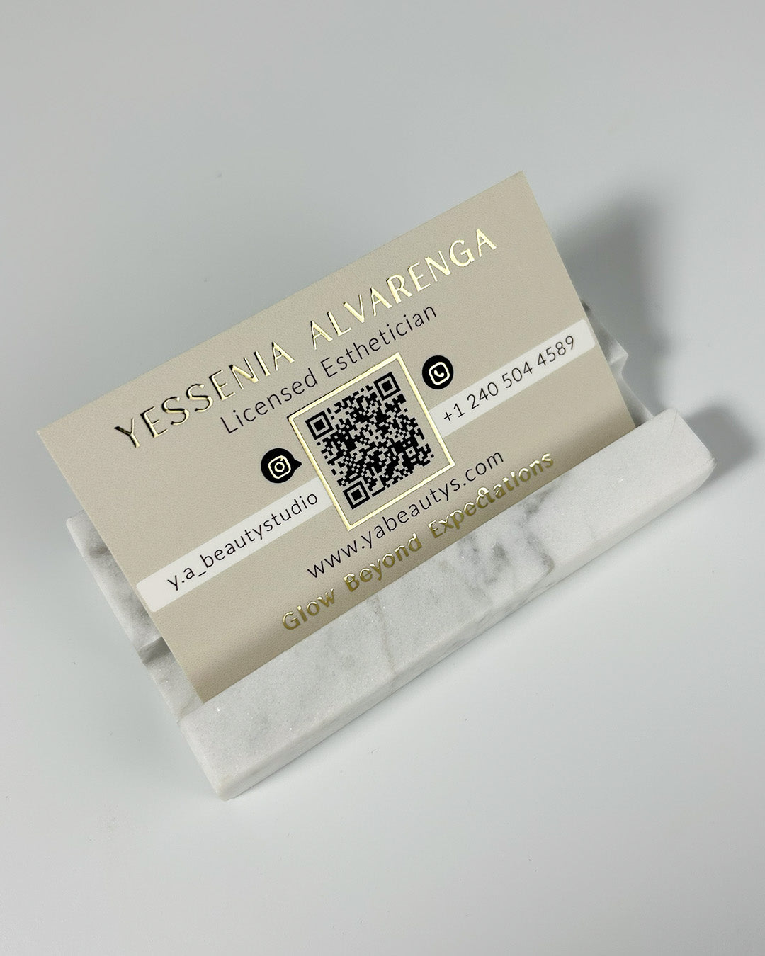 Luxury Metallic 3D Foil Business Cards