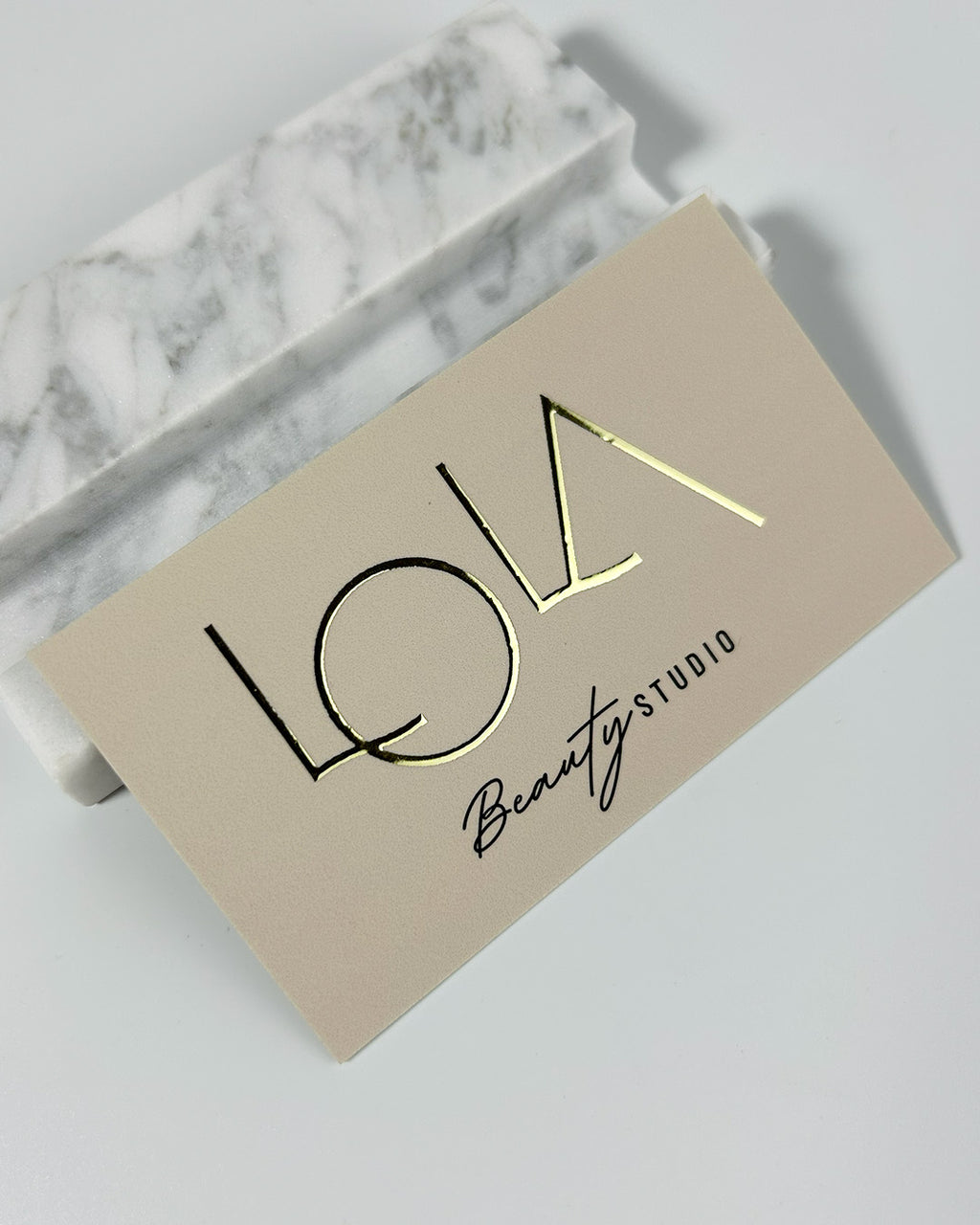 Luxury Metallic 3D Foil Business Cards