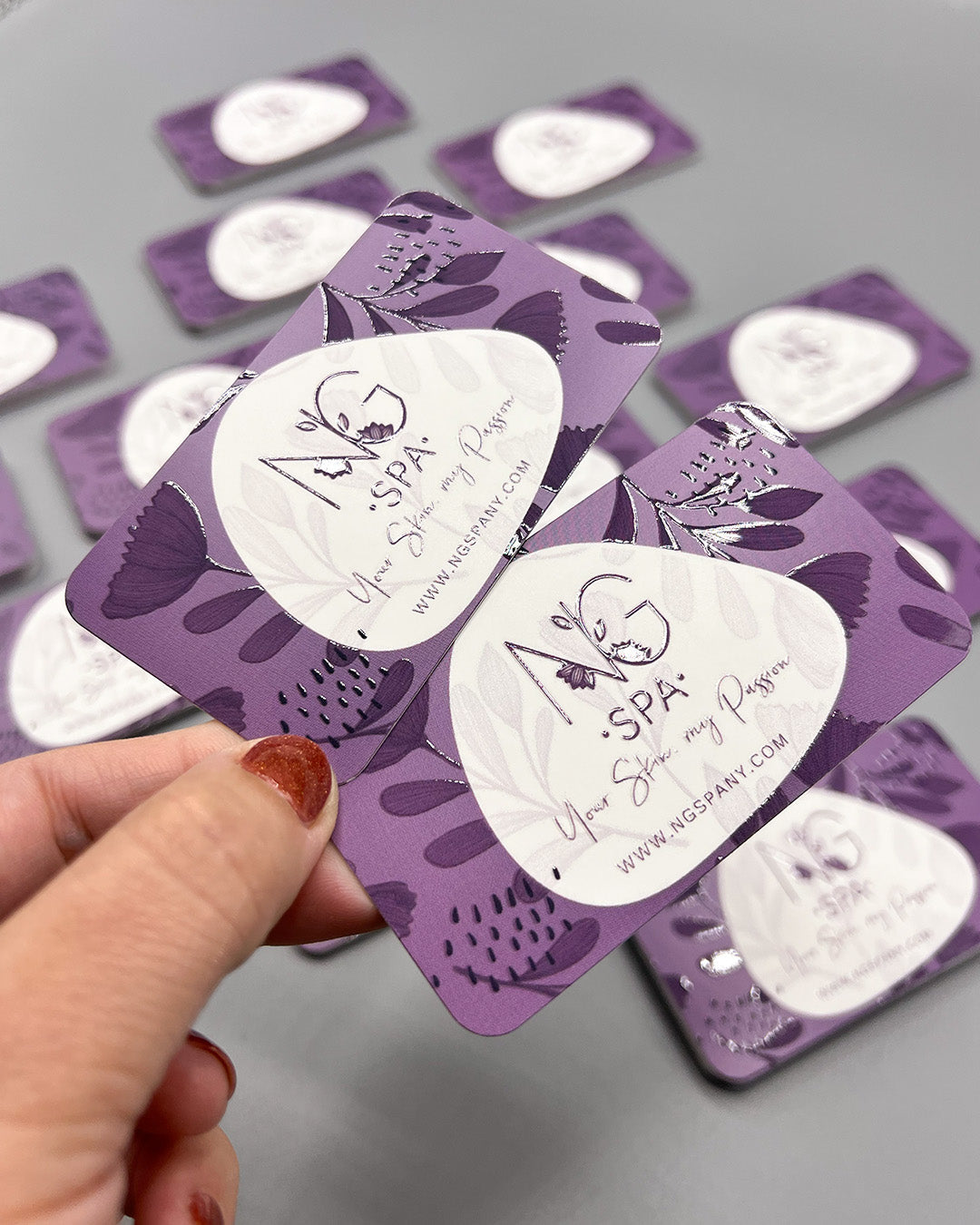 Spot UV Business Cards