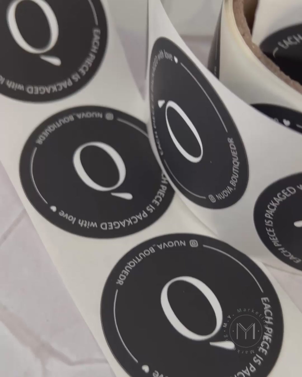 2” Premium Matte Roll Labels